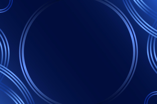 Diseño de fondo abstracto curva azul