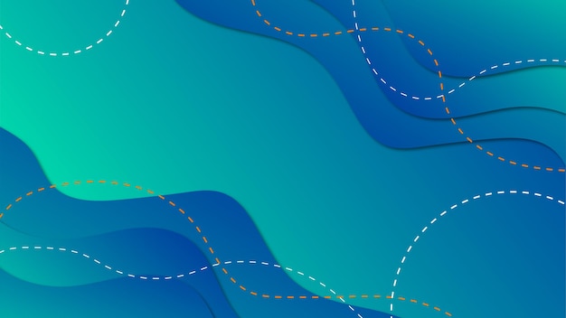 Diseño de fondo abstracto degradado azul vector gratuito