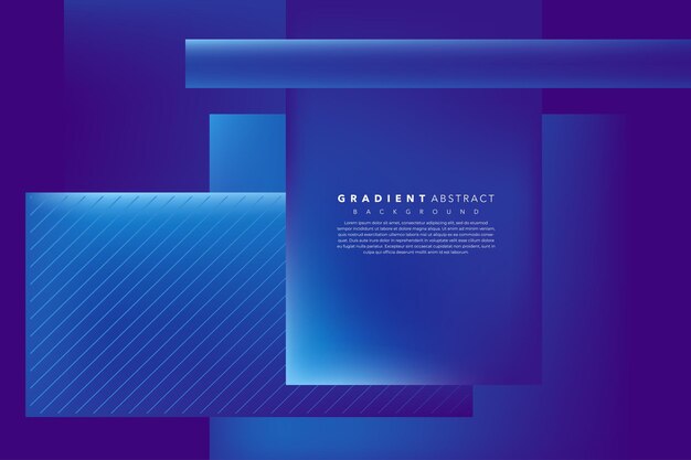 diseño de fondo abstracto degradado azul