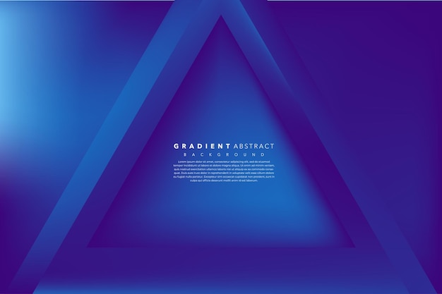 diseño de fondo abstracto degradado azul