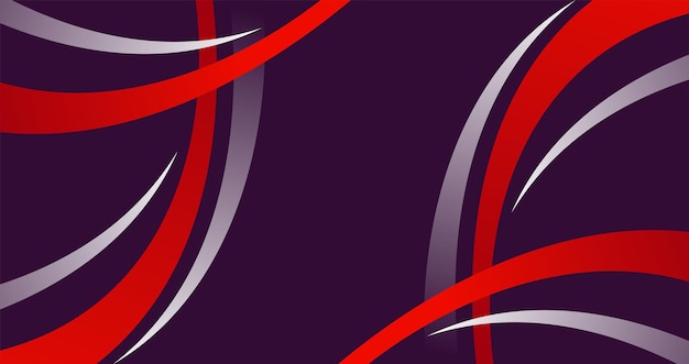 diseño de fondo abstracto deportivo con elementos de línea curva en ambos lados moderno y futurista