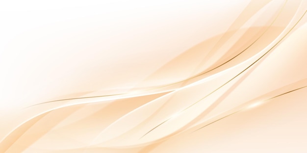 Diseño de fondo abstracto Diseño moderno de elementos geométricos beige y dorado