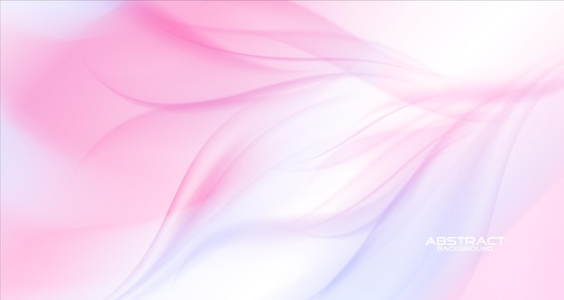 Diseño de fondo abstracto de estilo de onda colorida de vector
