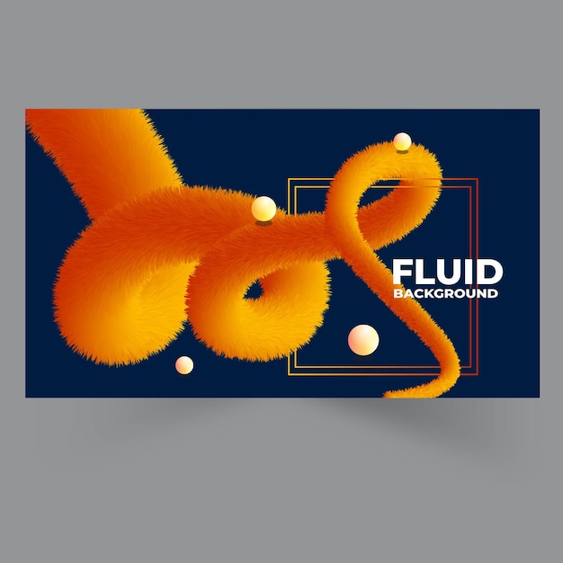 Diseño de fondo abstracto fluido