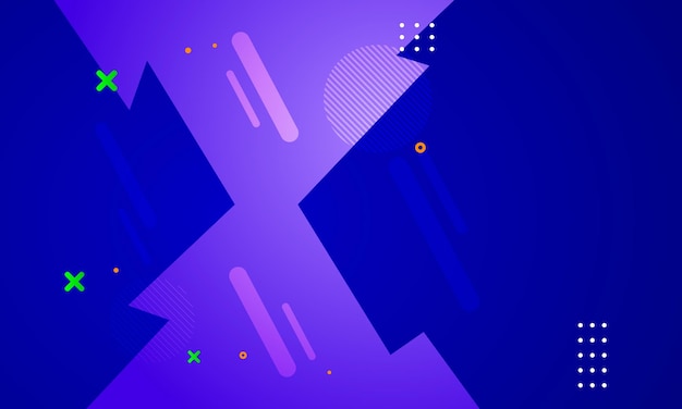 diseño de fondo abstracto de formas coloridas