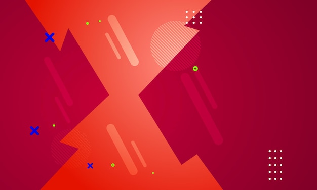 diseño de fondo abstracto de formas coloridas