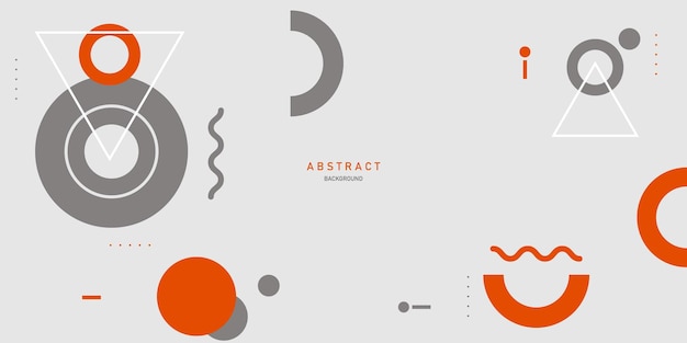 Diseño de fondo abstracto formas fluidas geométricas blancas elementos vectoriales