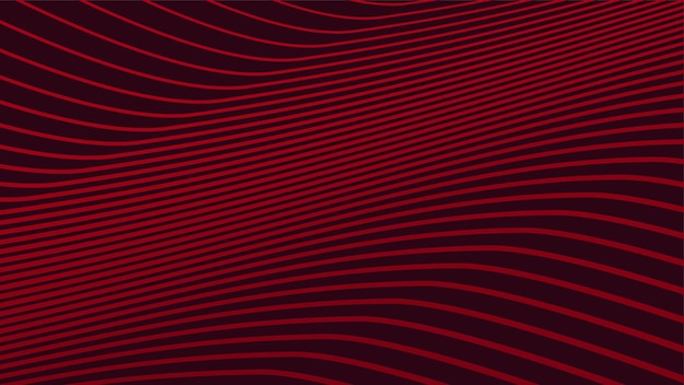Diseño de fondo abstracto de franja roja para el fondo