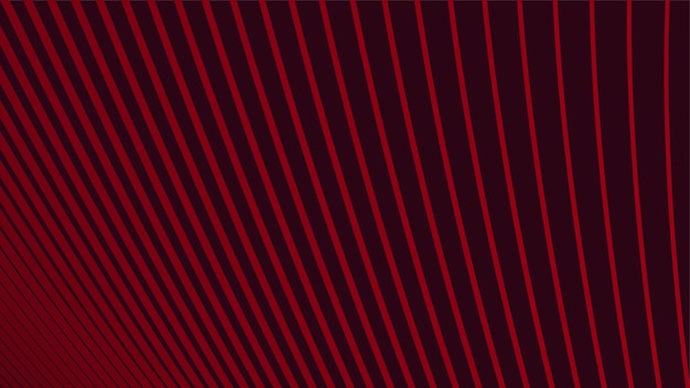 Diseño de fondo abstracto de franja roja para el fondo