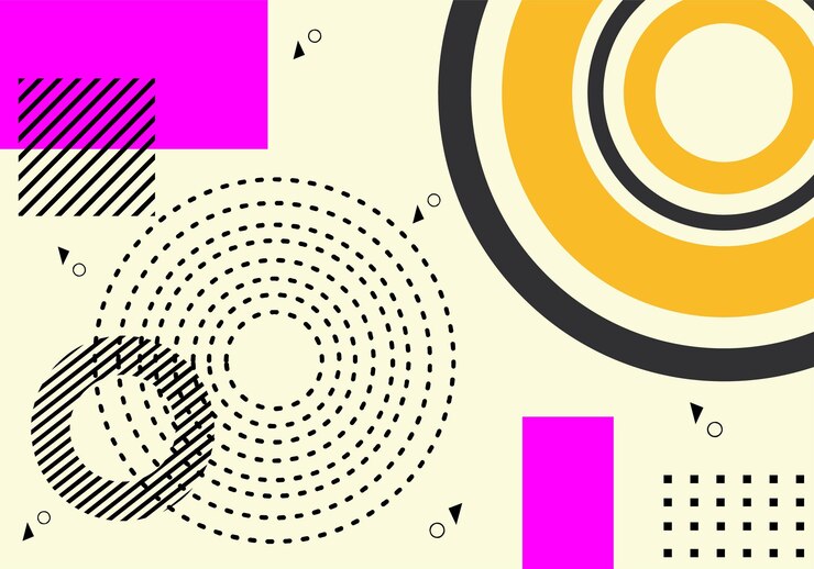 Vector diseño de fondo abstracto geométrico de color blanco con diseño de elementos de forma de línea para banner