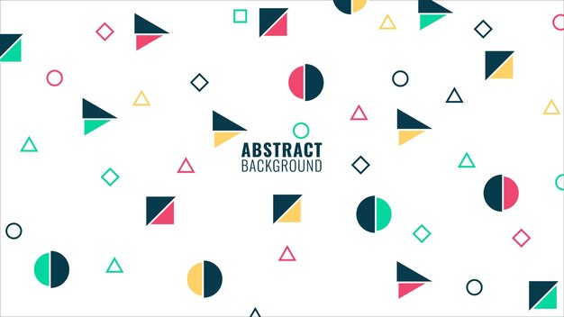 diseño de fondo abstracto geométrico moderno vector