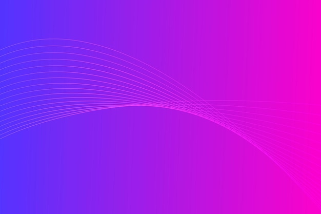 Diseño de fondo abstracto de línea ondulada colorida moderna
