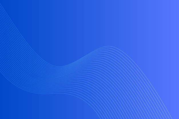 Diseño de fondo abstracto de línea ondulada colorida moderna