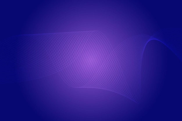 Diseño de fondo abstracto de línea ondulada colorida moderna
