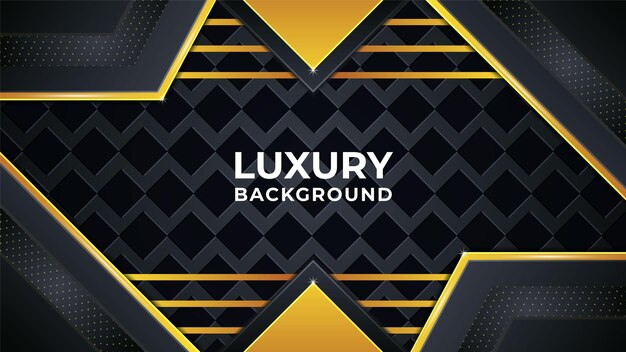 Diseño de fondo abstracto de lujo Vector Premium
