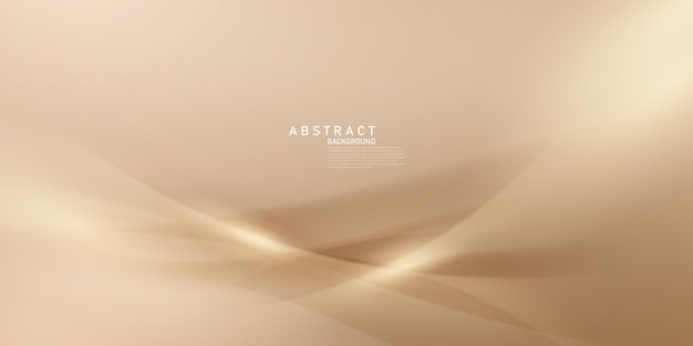 Diseño De Fondo Abstracto Marrón Con Elementos Elegantes Ilustración Vectorial