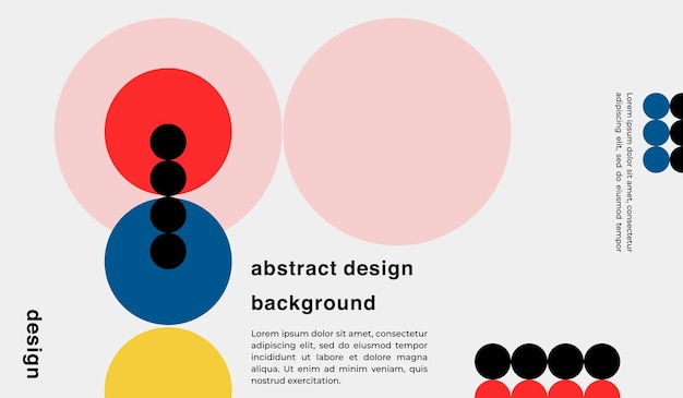 Diseño de fondo abstracto minimalista moderno