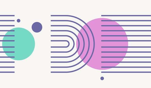Diseño de fondo abstracto minimalista moderno