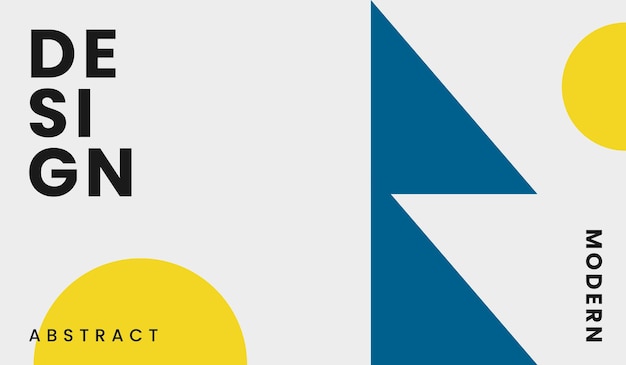 Diseño de fondo abstracto minimalista moderno