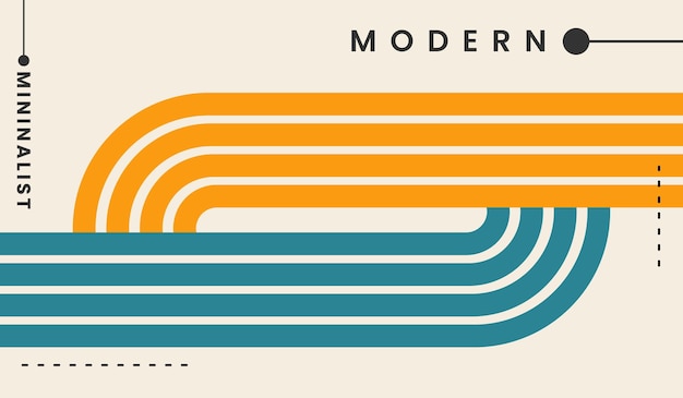 Diseño de fondo abstracto minimalista moderno