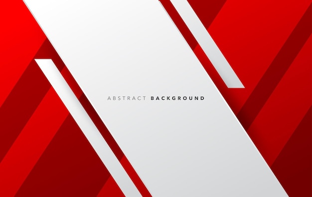 diseño de fondo abstracto moderno rojo