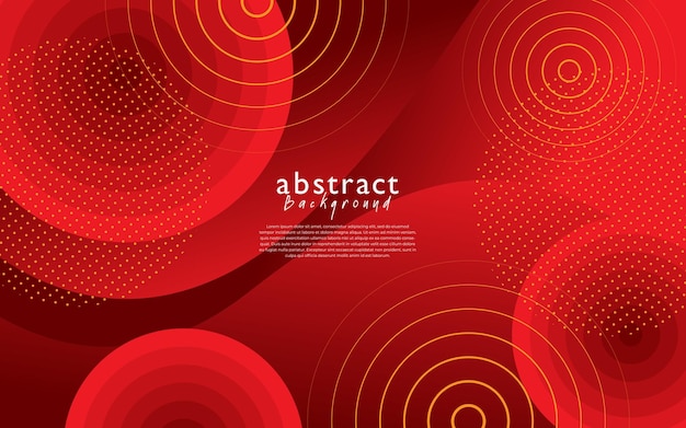 diseño de fondo abstracto moderno rojo