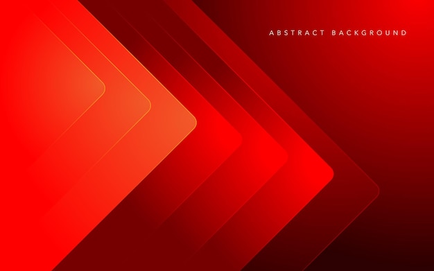 Diseño de fondo abstracto moderno rojo