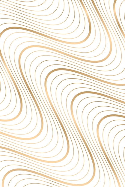 Diseño de fondo abstracto de ondas de Goldern