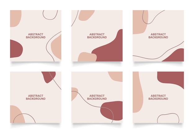 Diseño de fondo abstracto para publicación de noticias en redes sociales. dibujado a mano en forma de garabato.