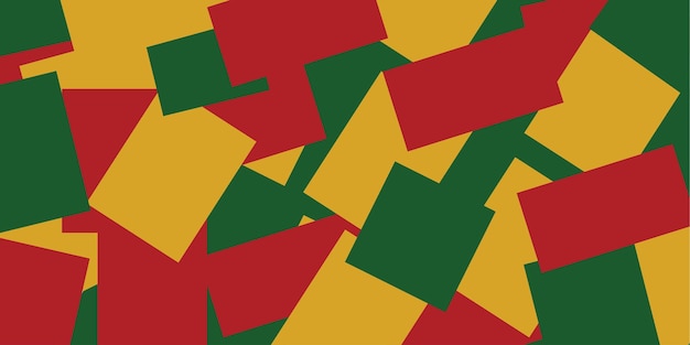 Diseño de fondo abstracto con tema Juneteenth