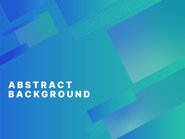 Diseño de fondo abstracto vectorial con cuadrados de fondo gradiente y gráficos de líneas