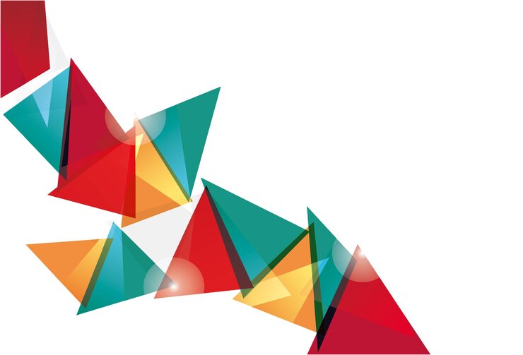 Vector diseño de fondo abstracto vectorial a todo color