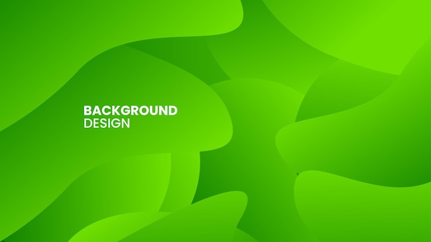 El diseño de fondo abstracto verde es adecuado para presentaciones, sitios web, publicaciones en redes sociales, banners.