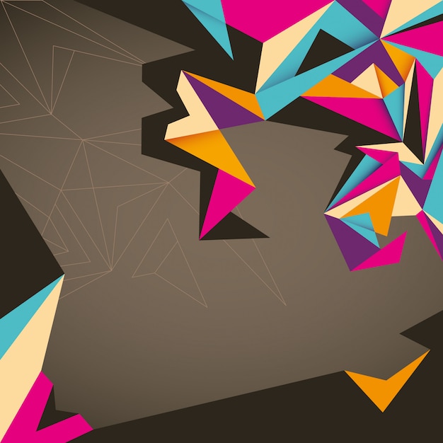 Diseño de fondo abstracto
