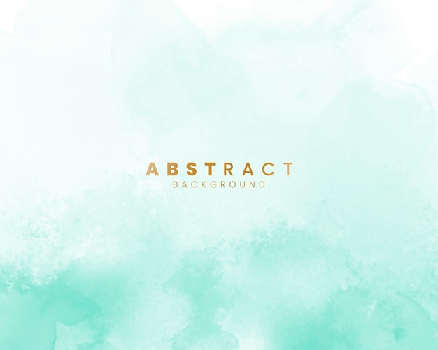 Diseño de fondo de acuarela abstracta para su logotipo de banner de postal de fecha de portada