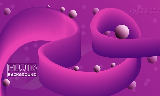 Diseño de fondo de arte fluido