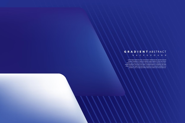 diseño de fondo azul moderno y abstracto para negocios telón de fondo de banner corporativo