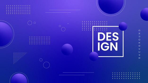 Diseño de fondo azul moderno abstracto