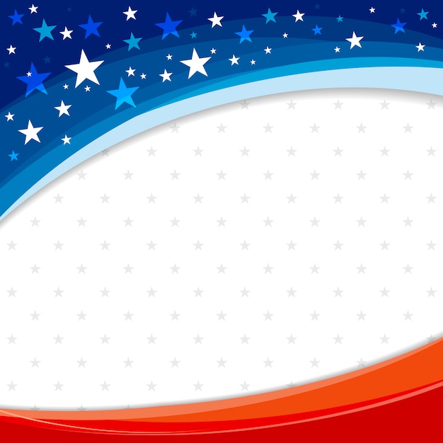 Diseño de fondo bandera de estados unidos o estados unidos de bandera americana