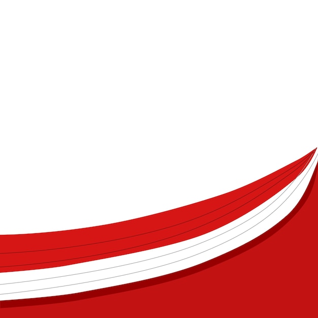 Diseño de fondo de la bandera de Indonesia