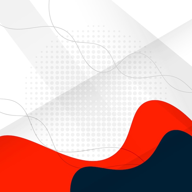Diseño de fondo de banner abstracto con forma de línea geométrica fluida y líquida con diseño elegante