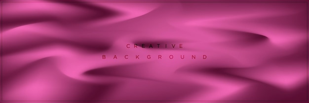 Diseño de fondo de banner degradado rosa suave abstracto de belleza