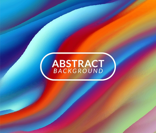 Diseño de fondo de banner de publicación de redes sociales abstracto colorido moderno