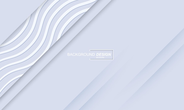 Diseño de fondo blanco moderno