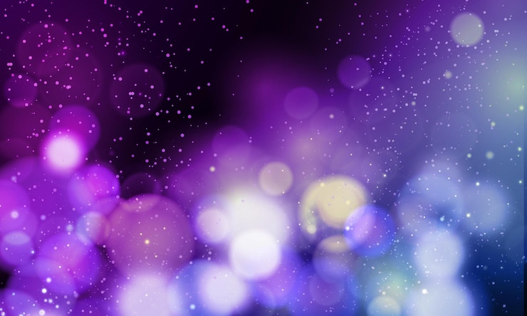 Vector diseño de fondo de bokeh abstracto fondo borroso realista