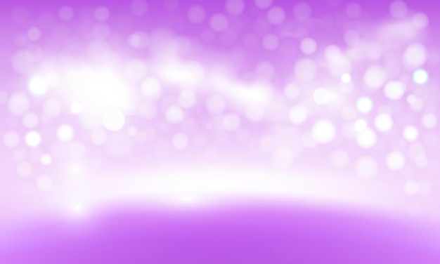 Diseño de fondo bokeh realista vectorial