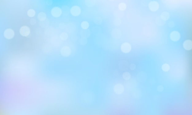Diseño de fondo bokeh realista vectorial