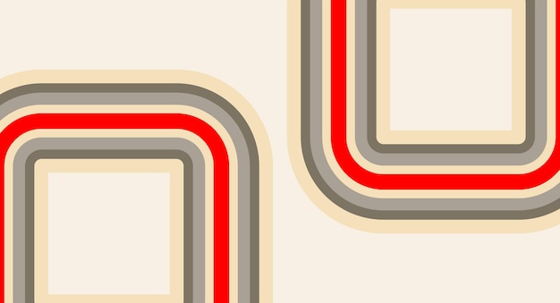 Diseño de fondo cálido con diseño retro cálido.