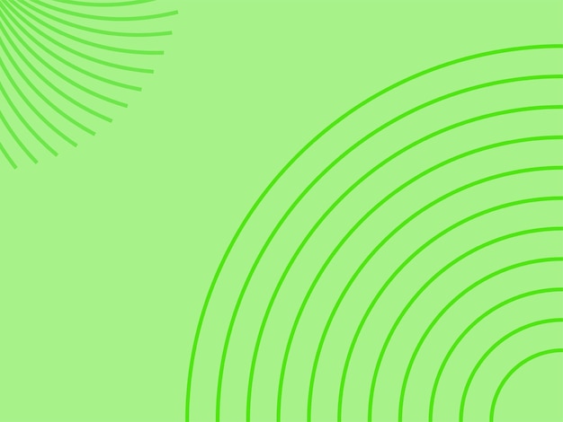 Diseño de fondo de color claro con líneas circulares de esquina ilustración vectorial