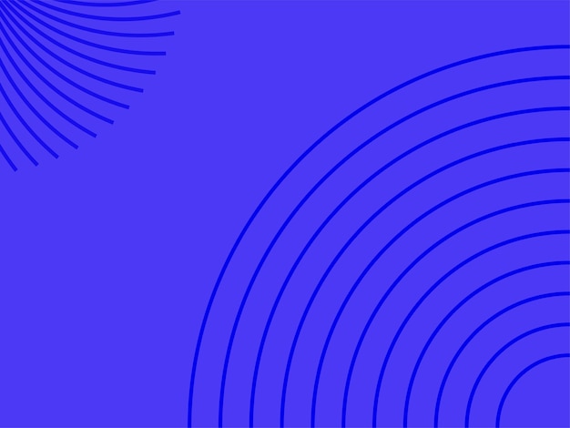 Diseño de fondo de color claro con líneas circulares de esquina ilustración vectorial
